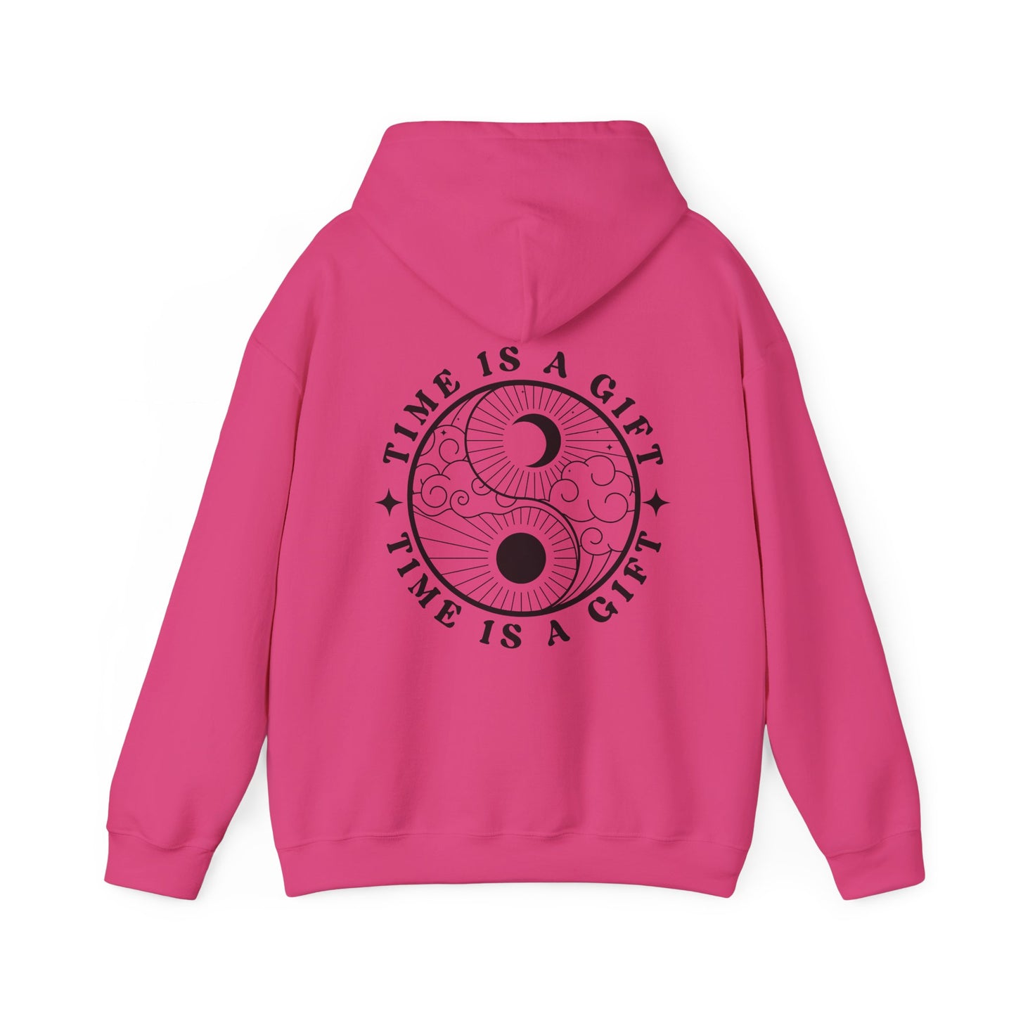 Time Is A Gift | Front & Back Hoodie