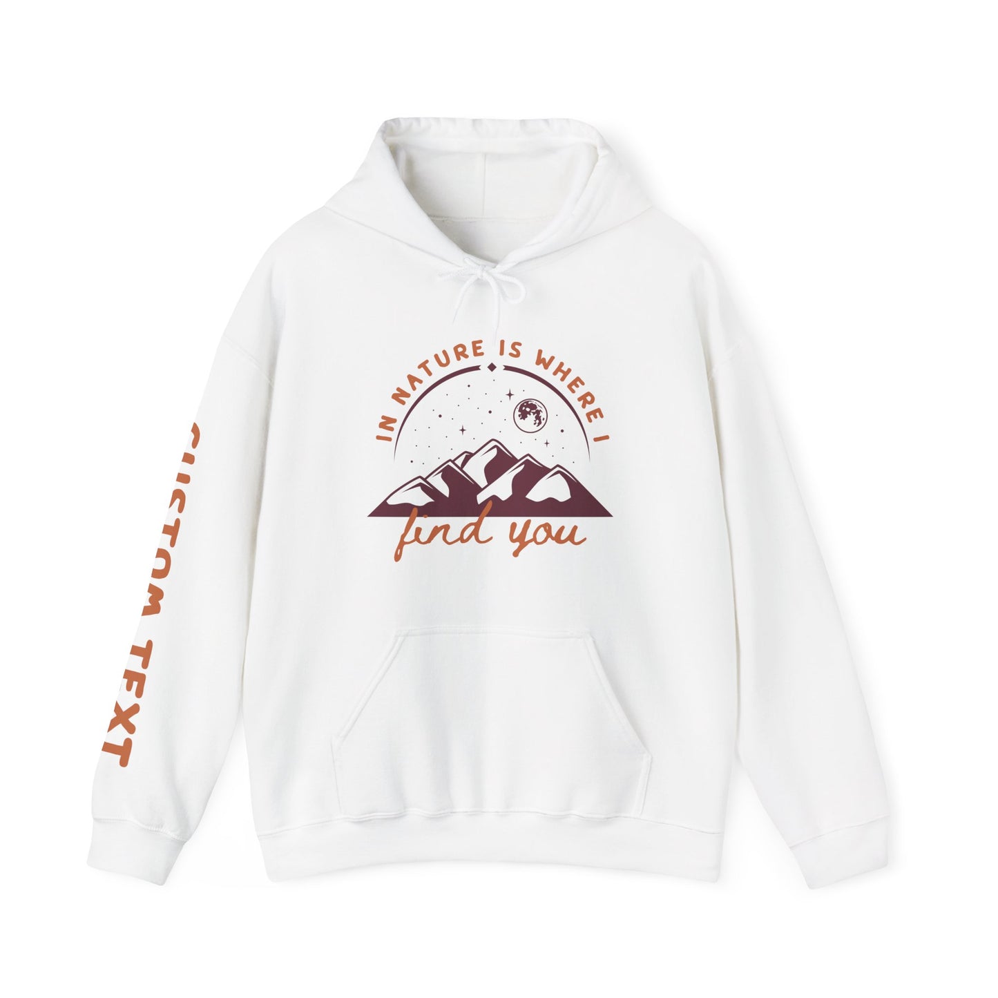 In Nature Is Where I Find You |  Personalized Sleeve