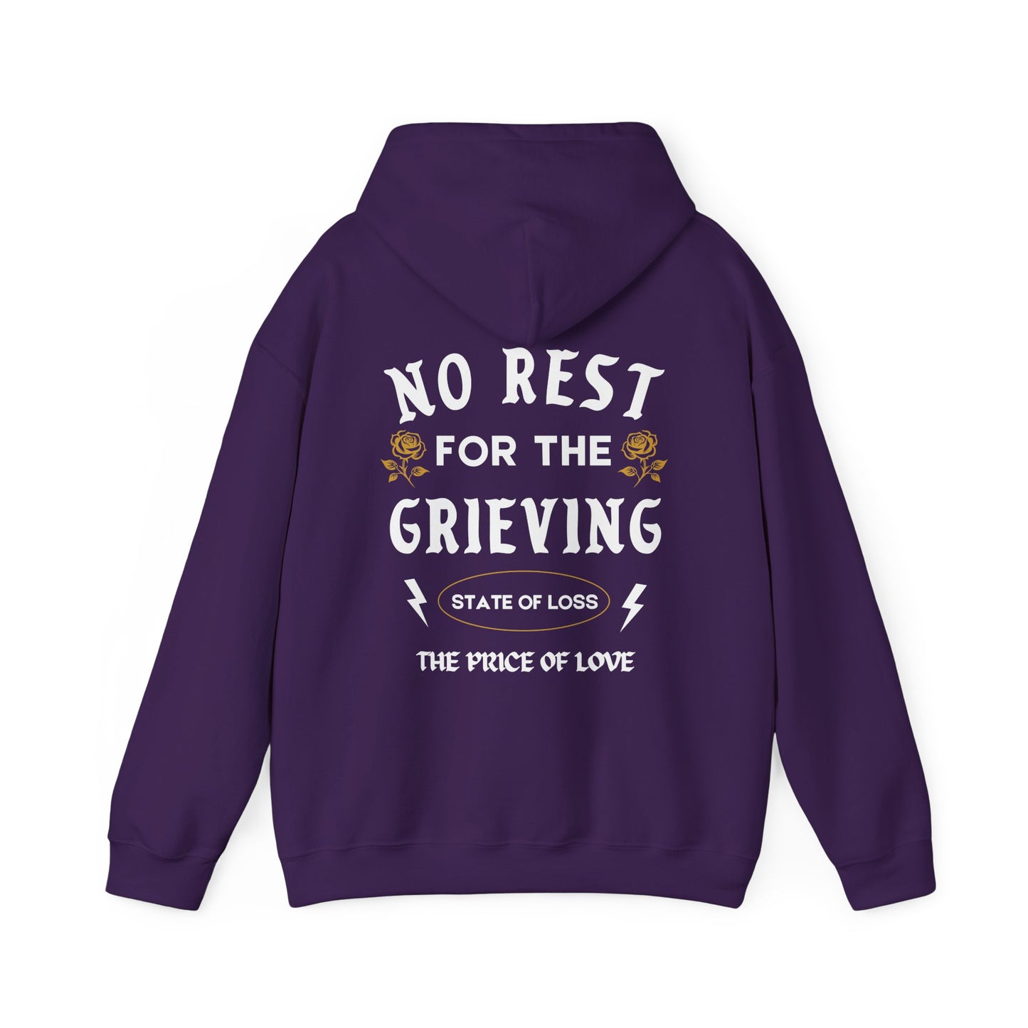No Rest For The Grieving | Front & Back Hoodie