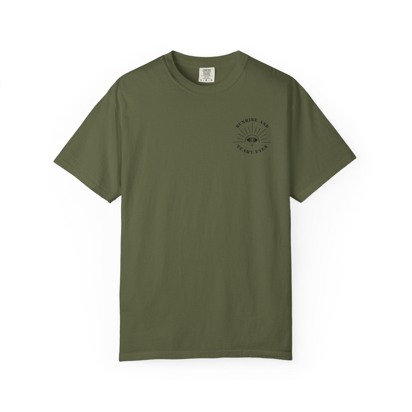 Sunrise And Teary Eyes | Comfort Colors Tee