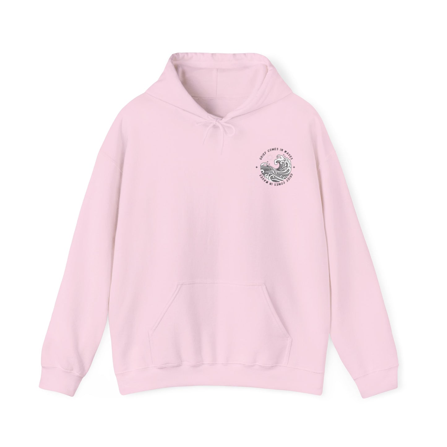 Grief Comes In Waves | Front & Back Hoodie