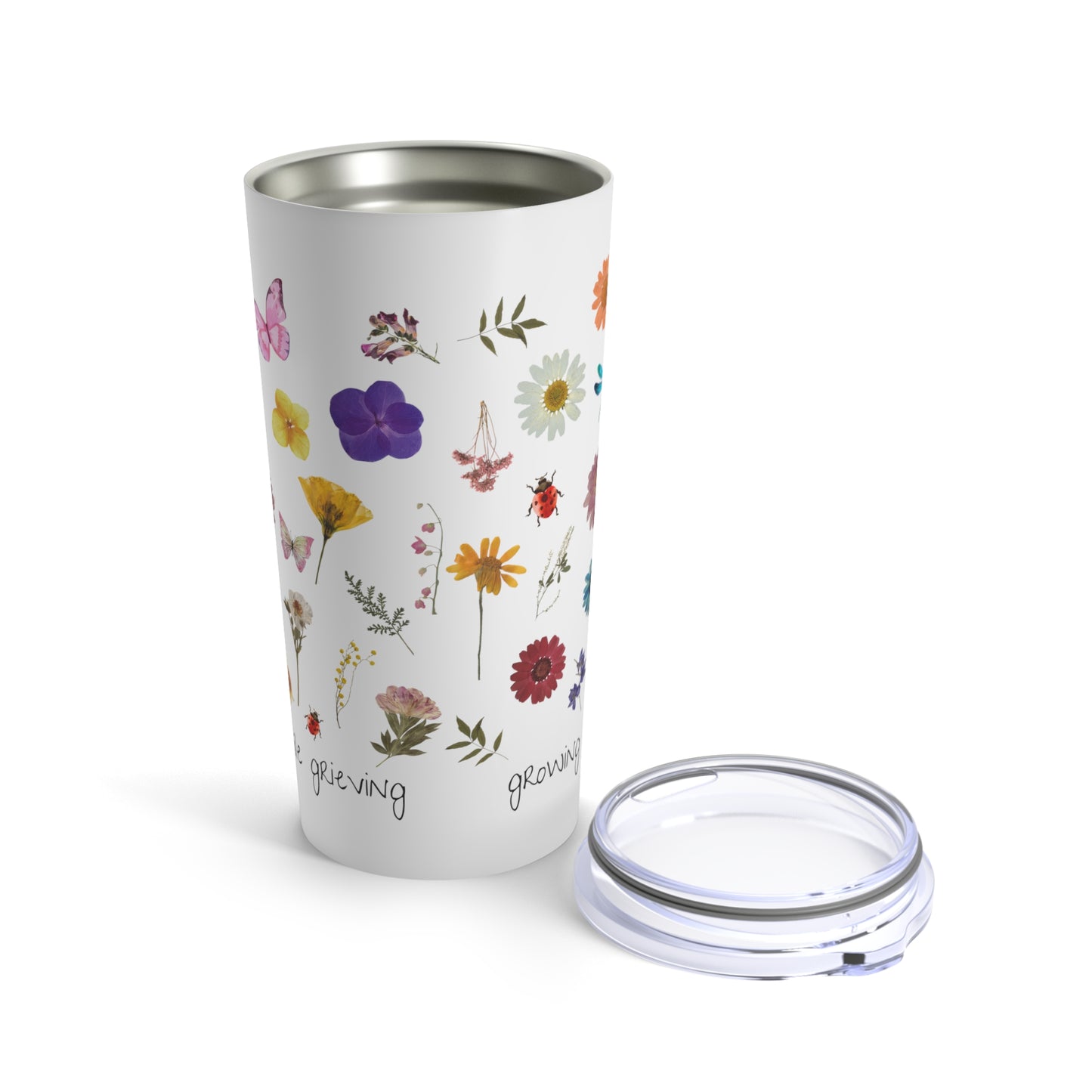 Growing While Grieving | Tumbler 20oz