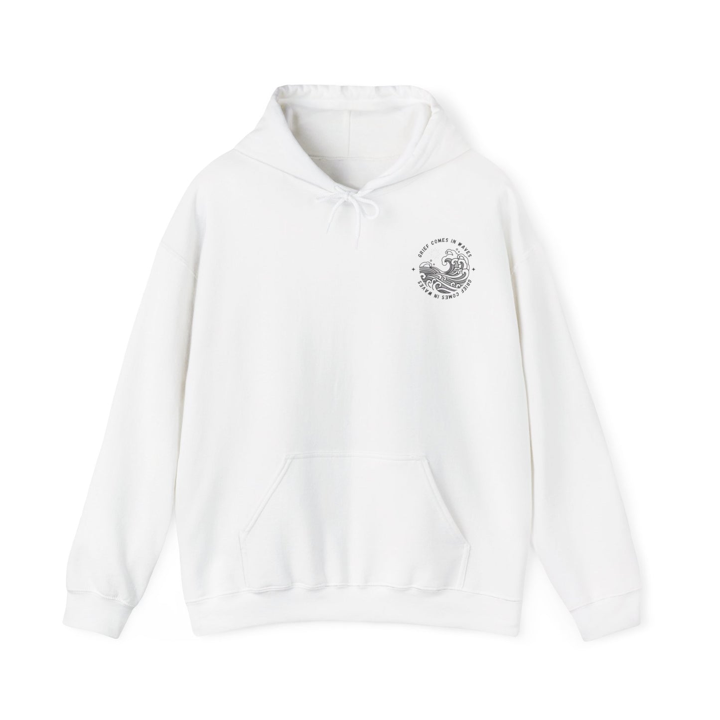 Grief Comes In Waves | Front & Back Hoodie