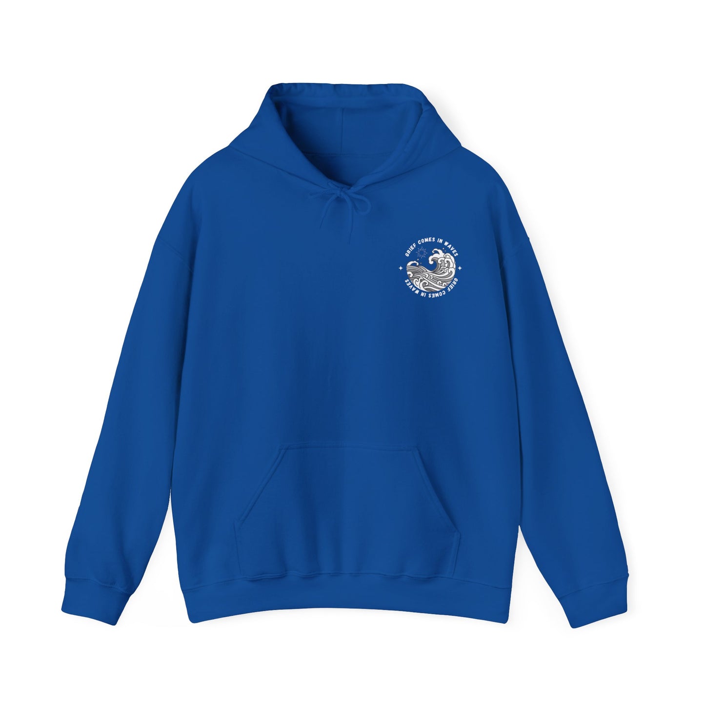 Grief Comes In Waves | Front & Back Hoodie