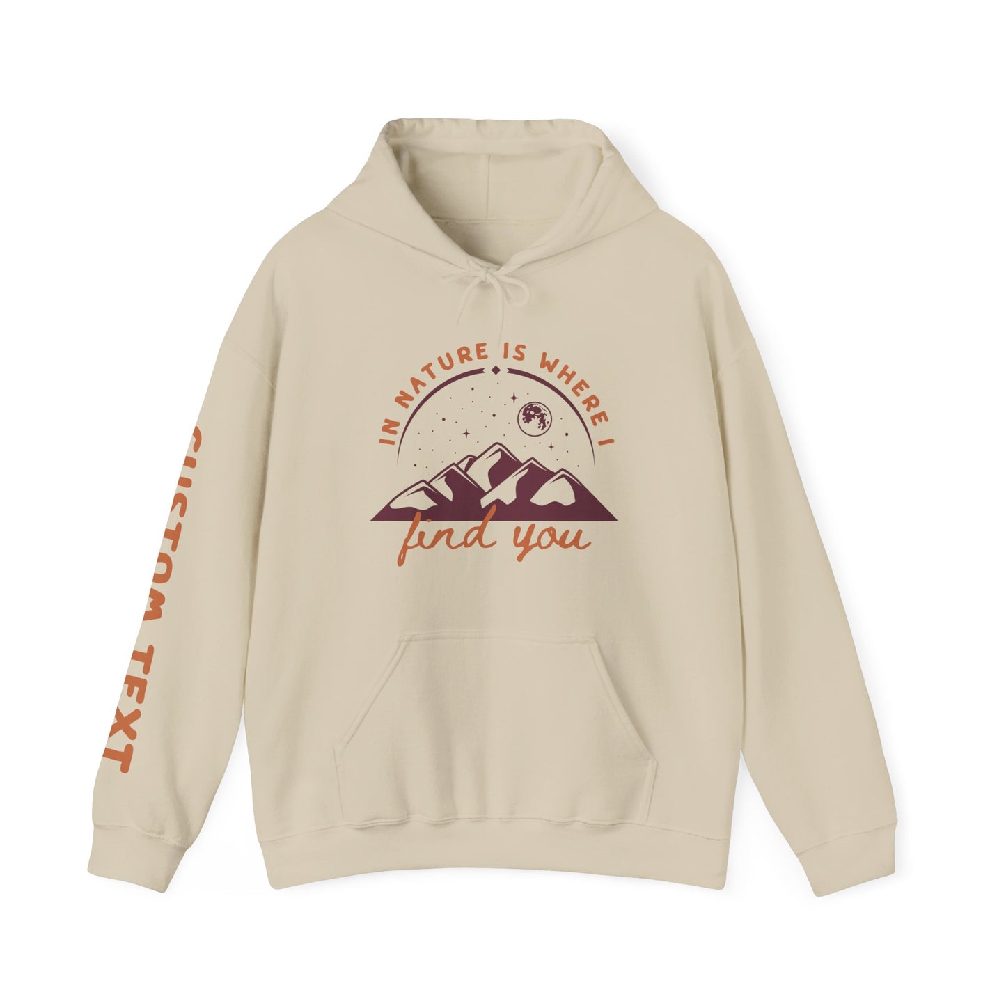 In Nature Is Where I Find You |  Personalized Sleeve