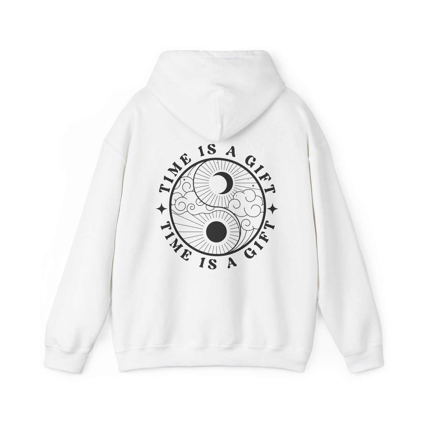 Time Is A Gift | Front & Back Hoodie