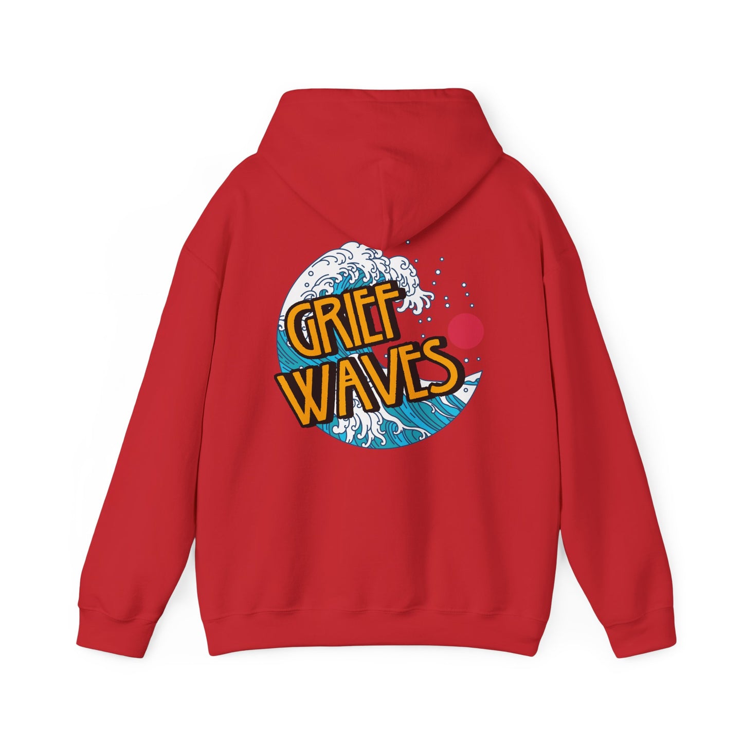 Grief Waves | Front & Back Hoodie