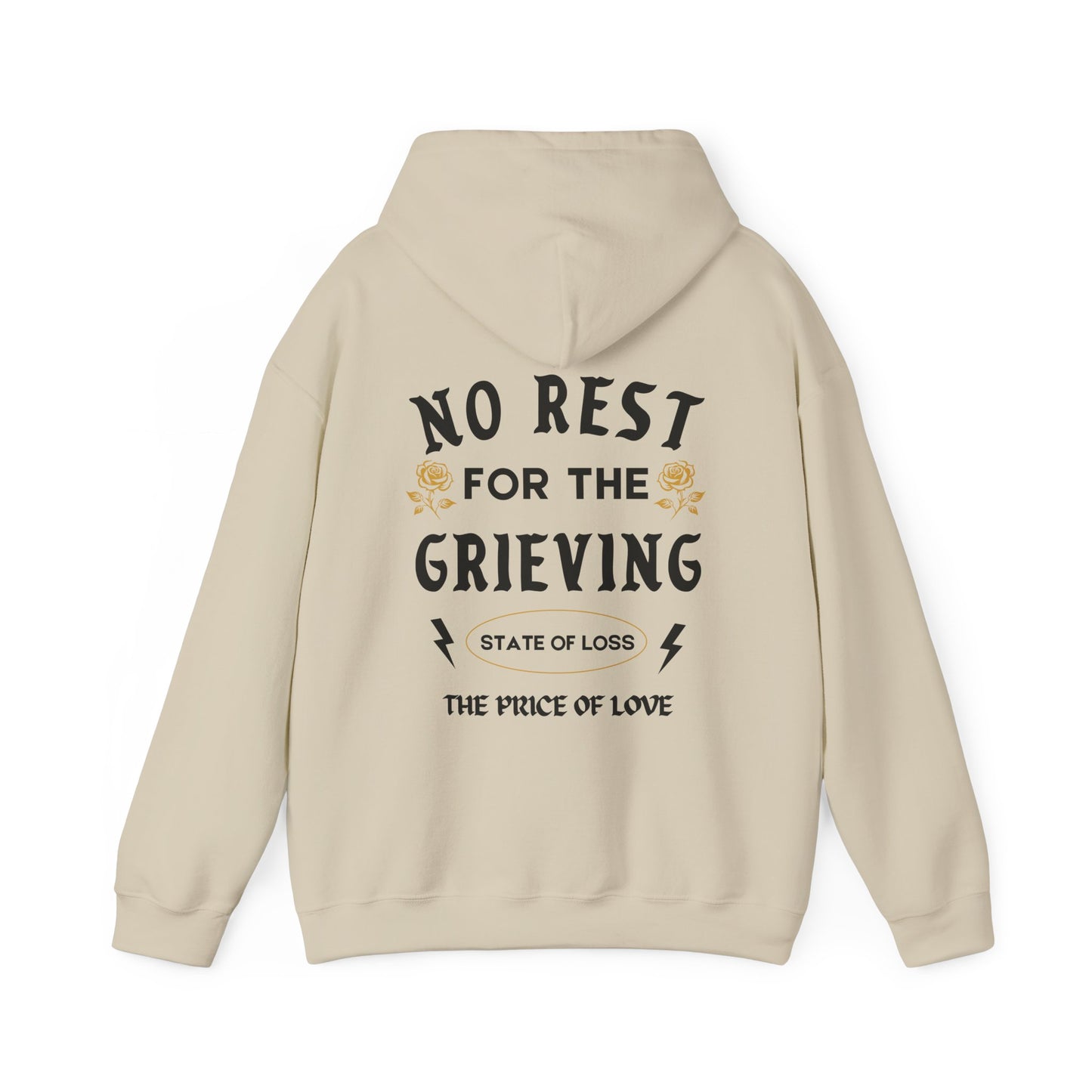 No Rest For The Grieving | Front & Back Hoodie