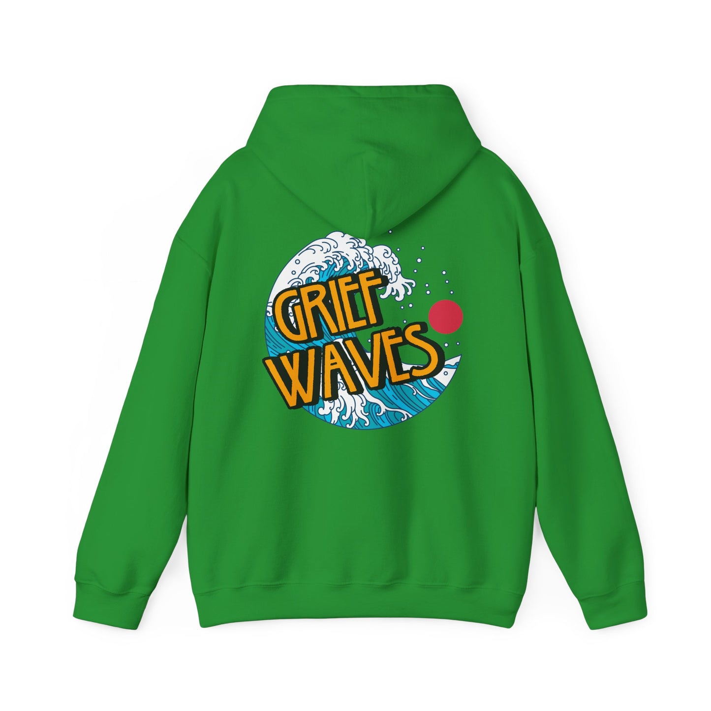 Grief Waves | Front & Back Hoodie