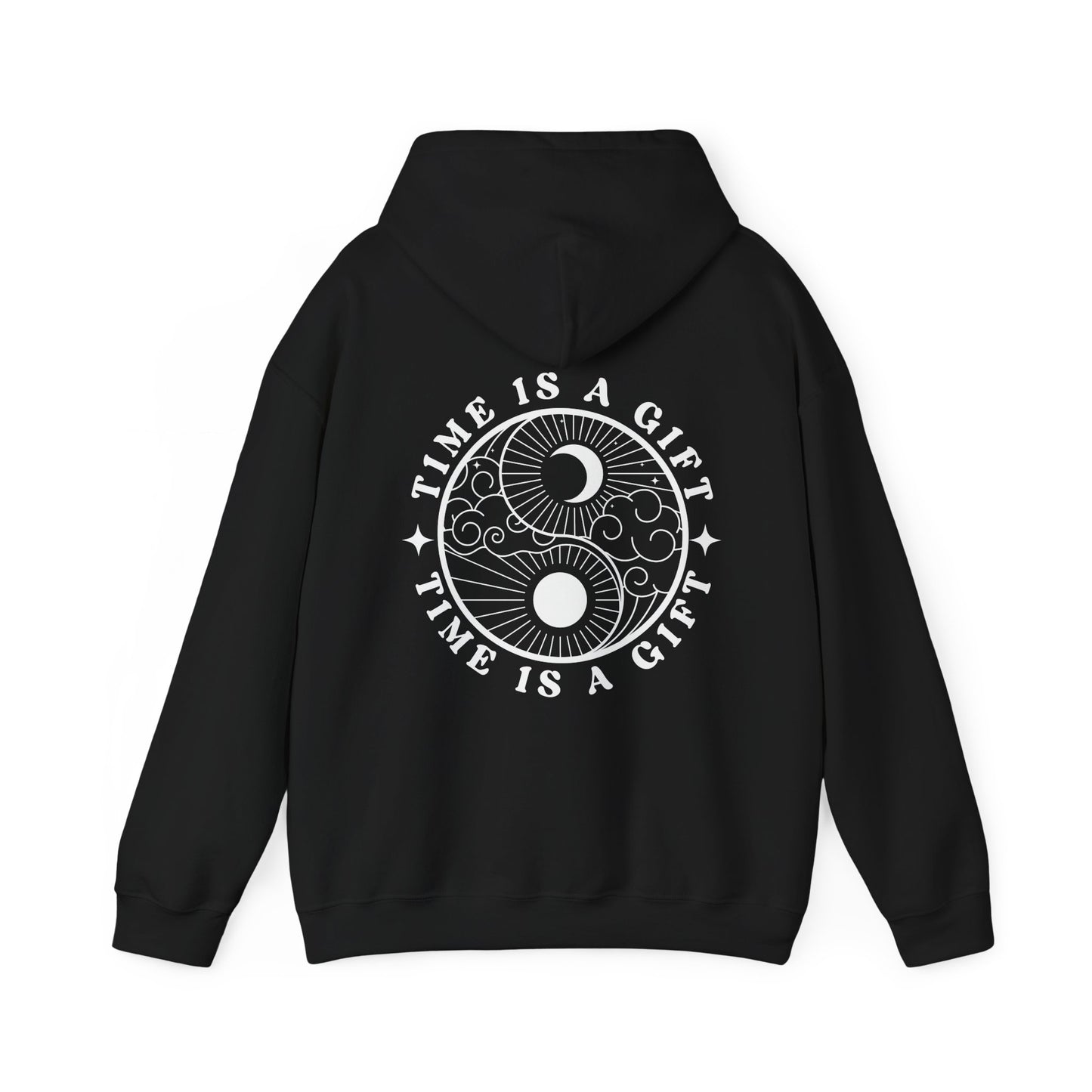 Time Is A Gift | Front & Back Hoodie