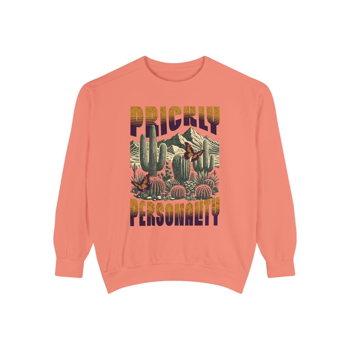Prickly Personality | Comfort Colors Crewneck Sweatshirt