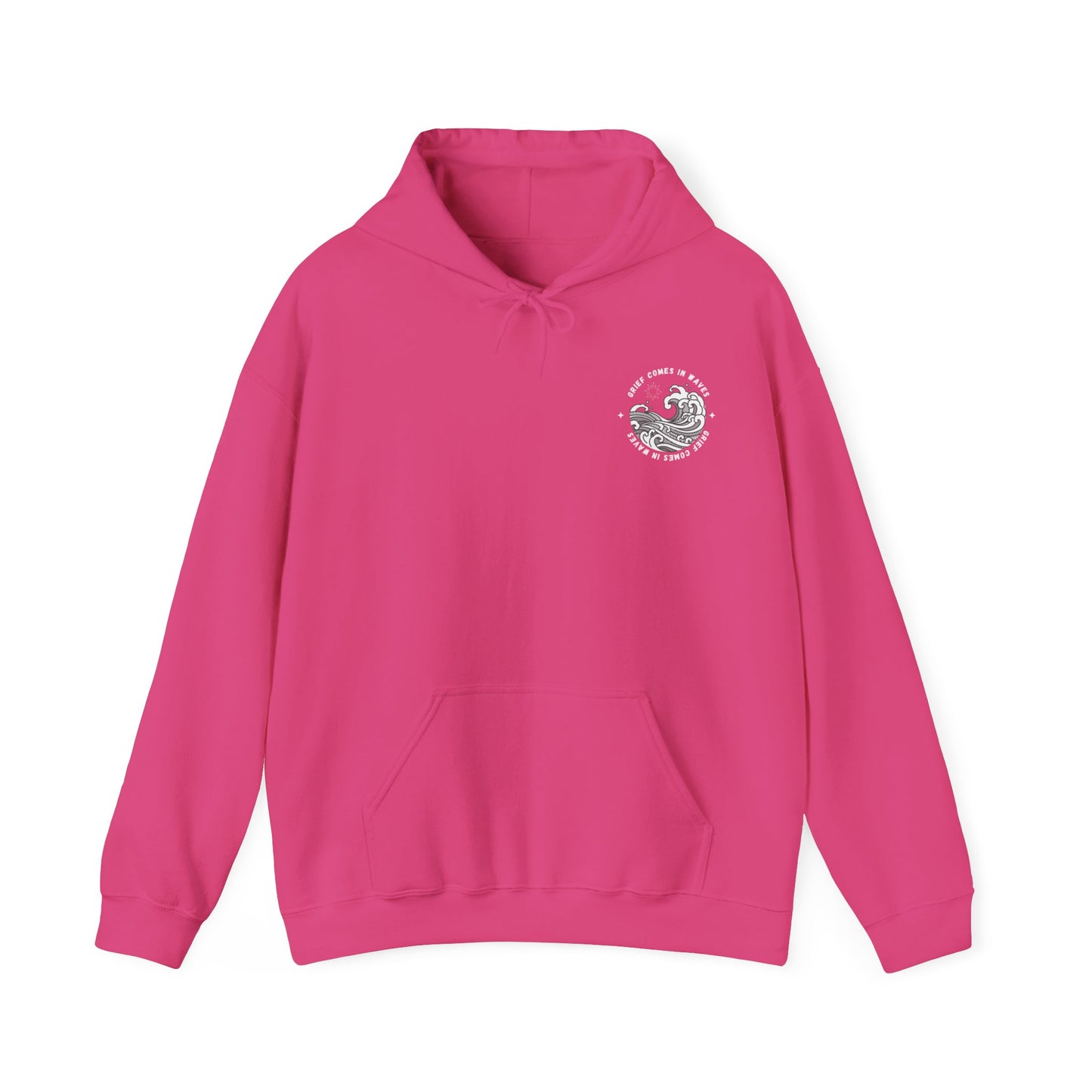 Grief Comes In Waves | Front & Back Hoodie