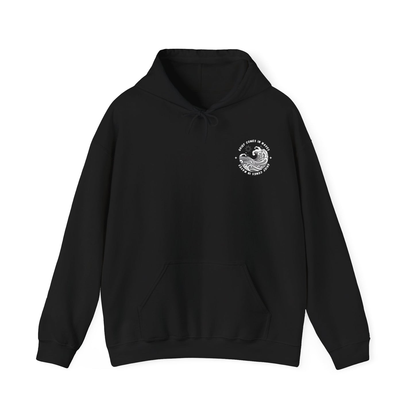 Grief Comes In Waves | Front & Back Hoodie