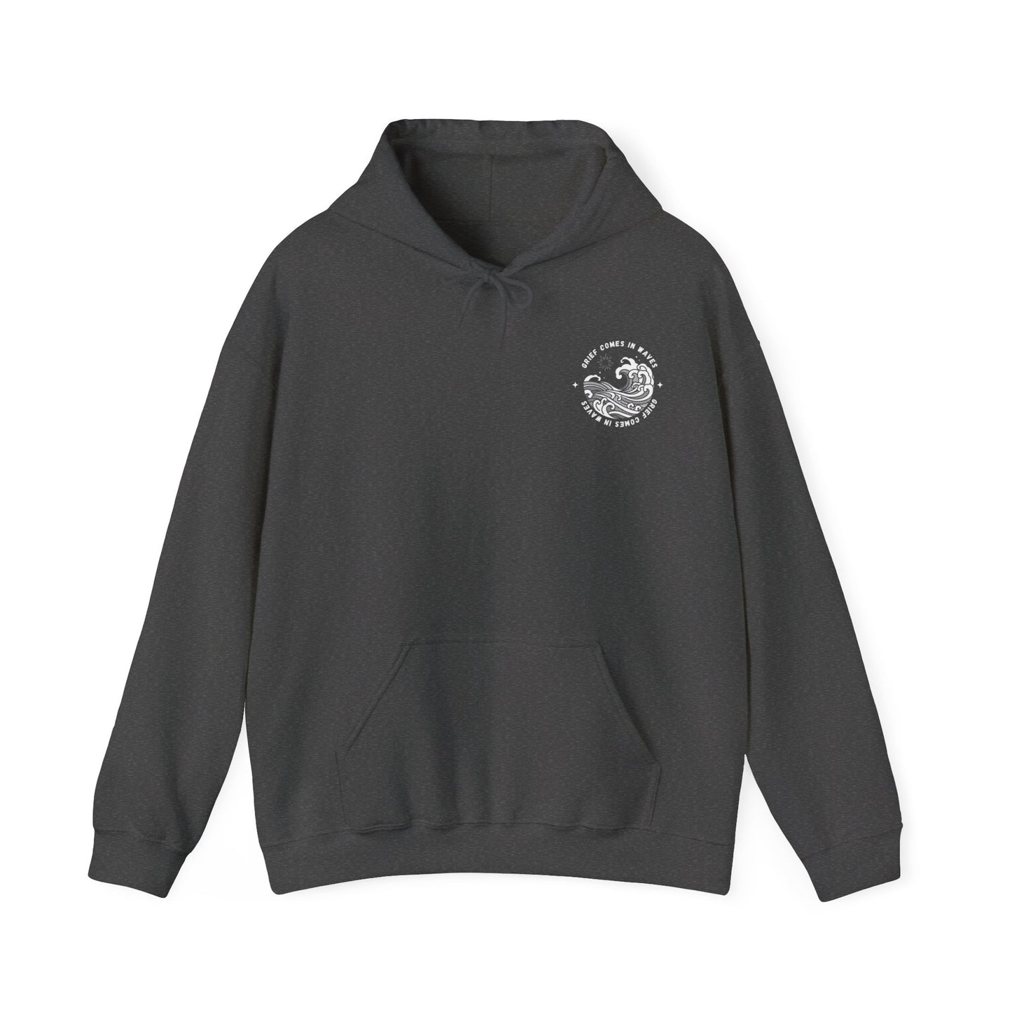 Grief Comes In Waves | Front & Back Hoodie
