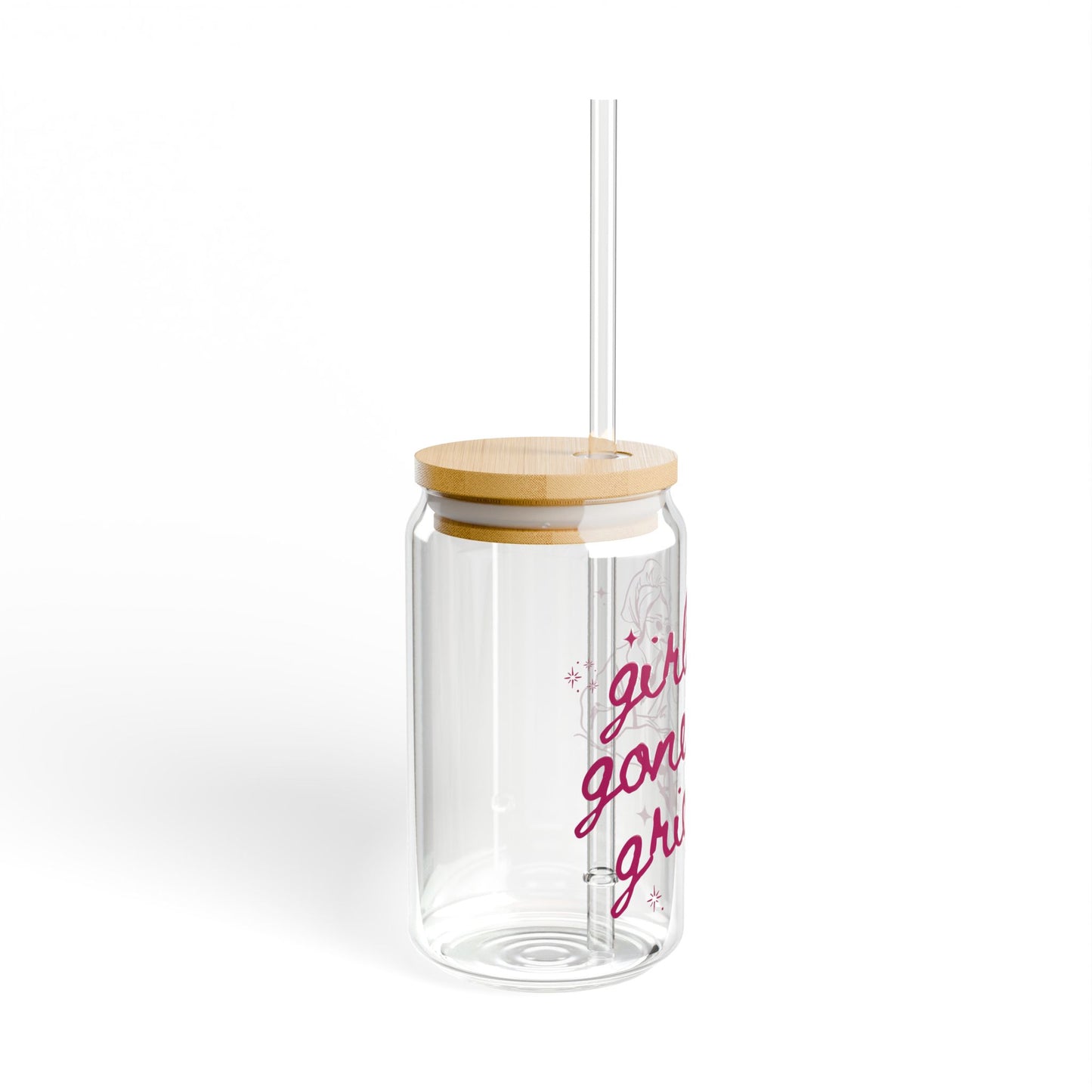 Girls Gone Griefy | Sipper Glass, 16oz