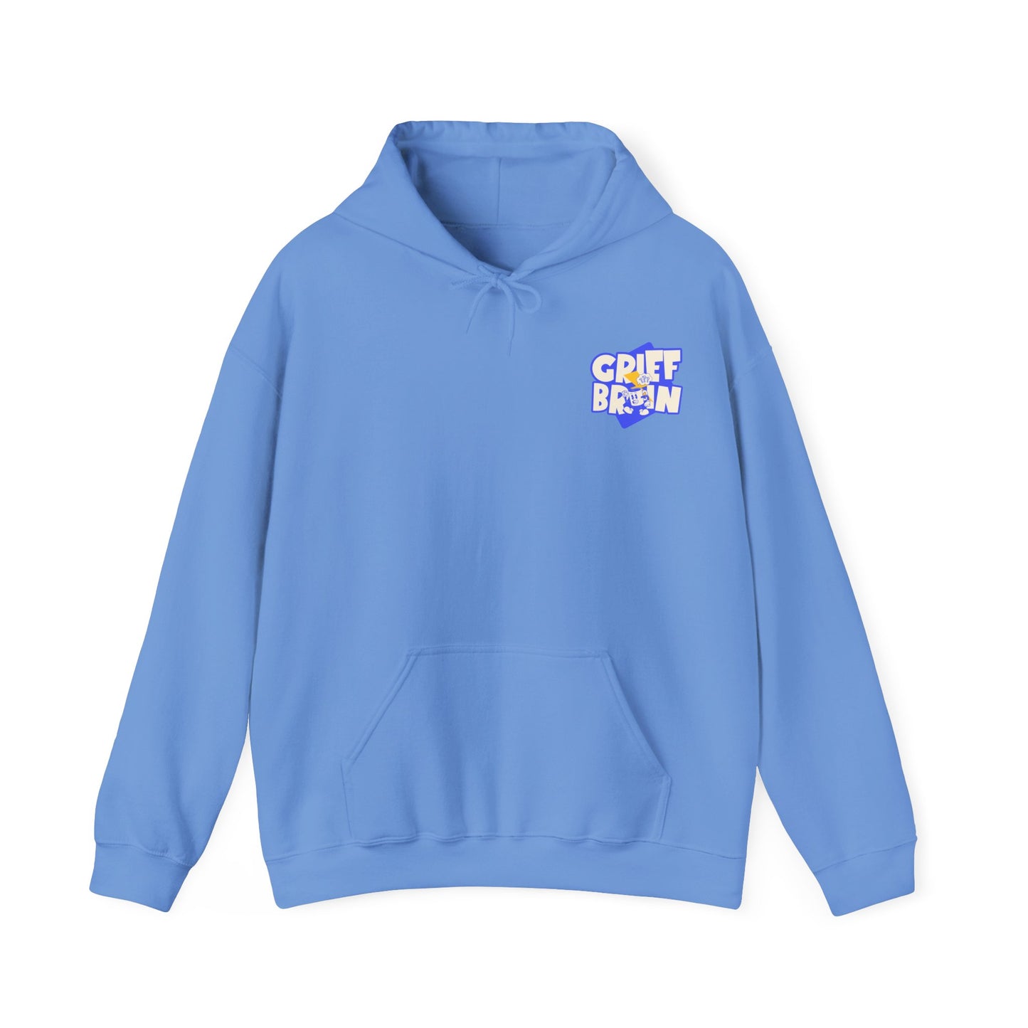 Grief Brain (Blue Text) | Hoodie