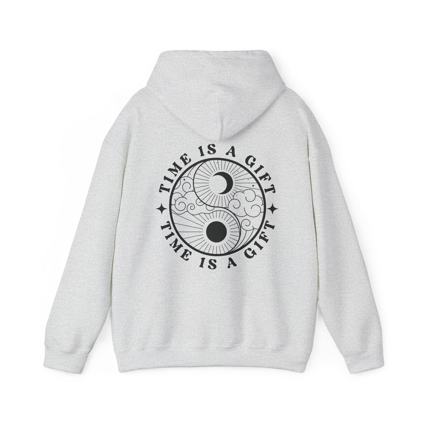 Time Is A Gift | Front & Back Hoodie