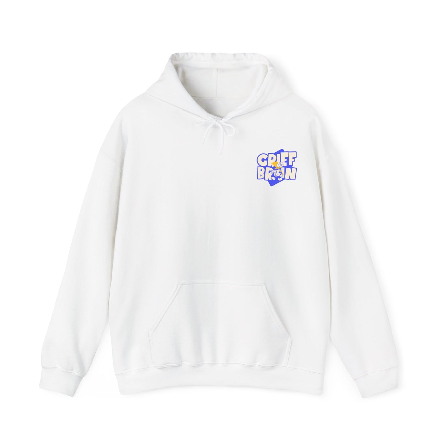 Grief Brain (Blue Text) | Hoodie