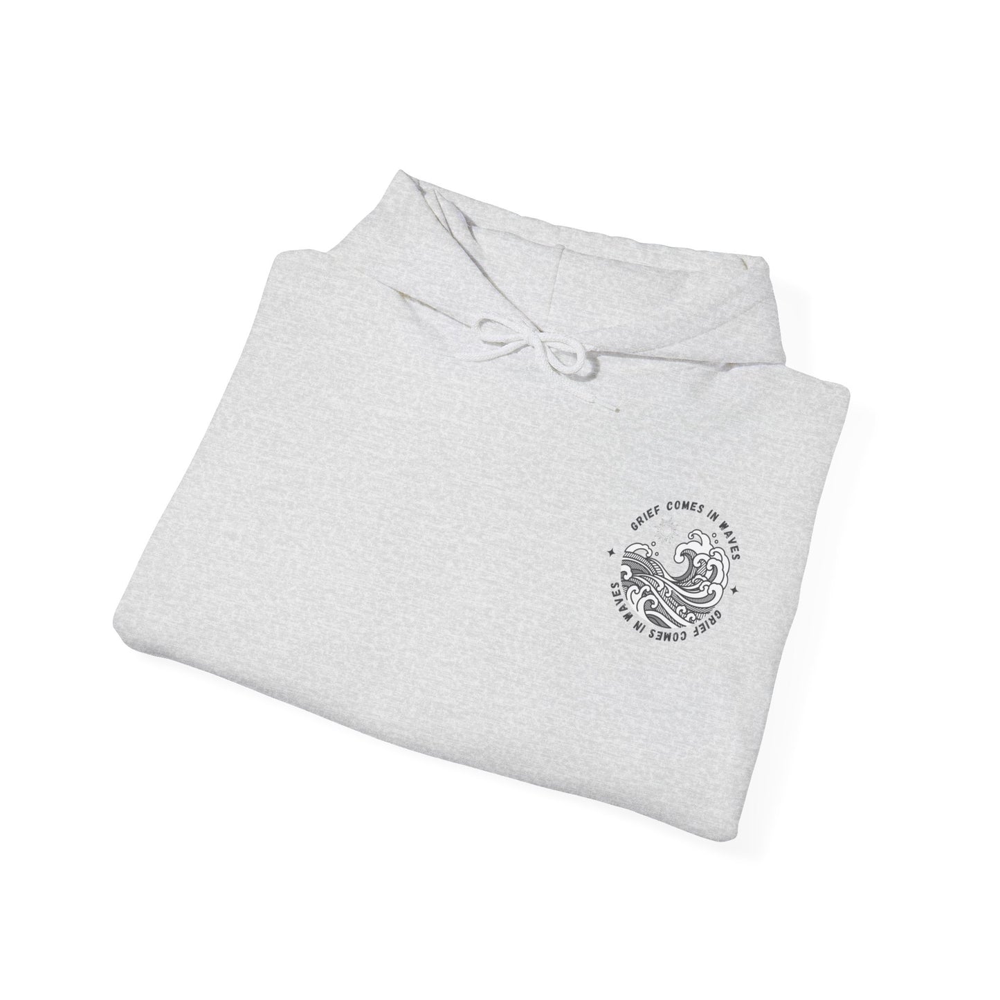 Grief Comes In Waves | Front & Back Hoodie
