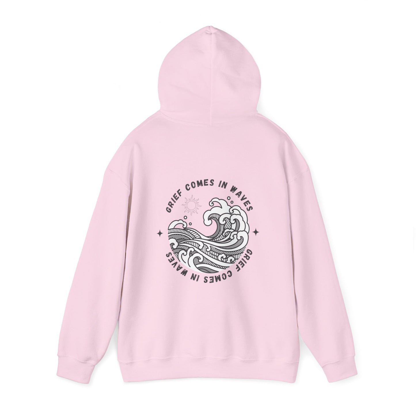 Grief Comes In Waves | Front & Back Hoodie