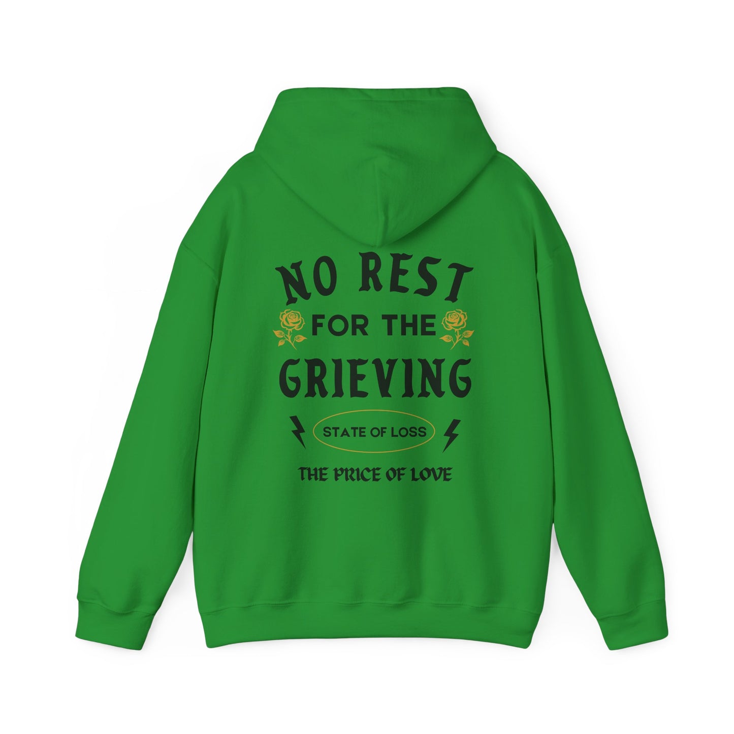 No Rest For The Grieving | Front & Back Hoodie