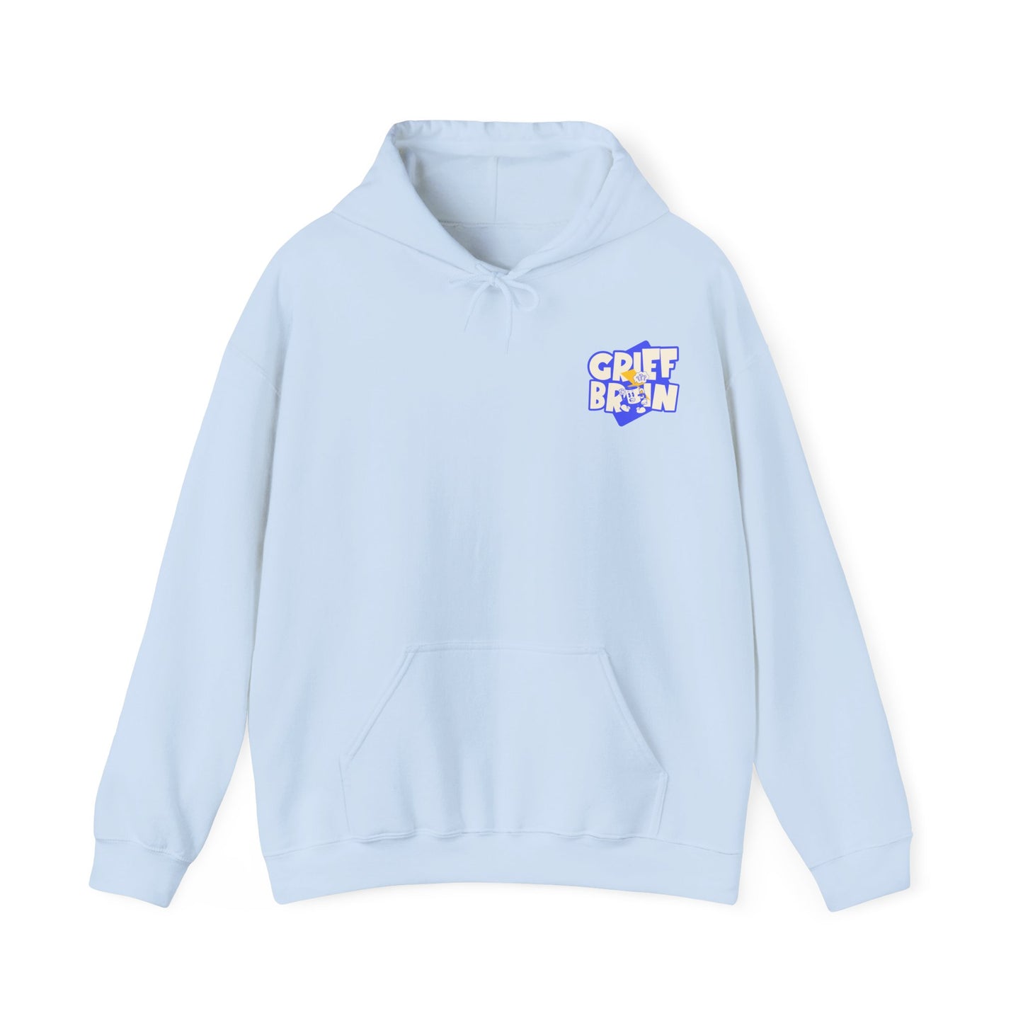 Grief Brain (Blue Text) | Hoodie
