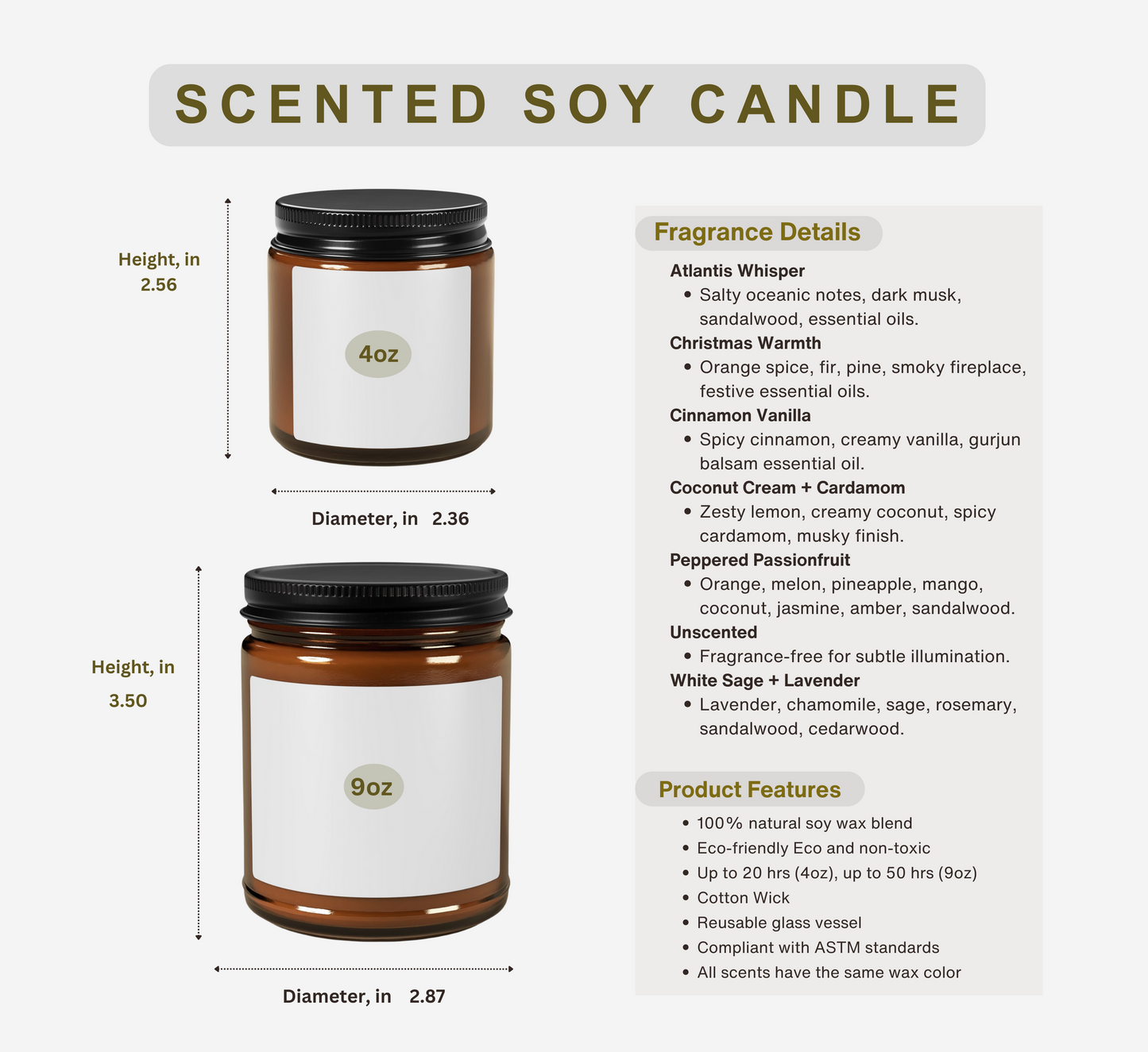 Light This Bitch On Fire | 4oz or 9 oz Scented Soy Candle