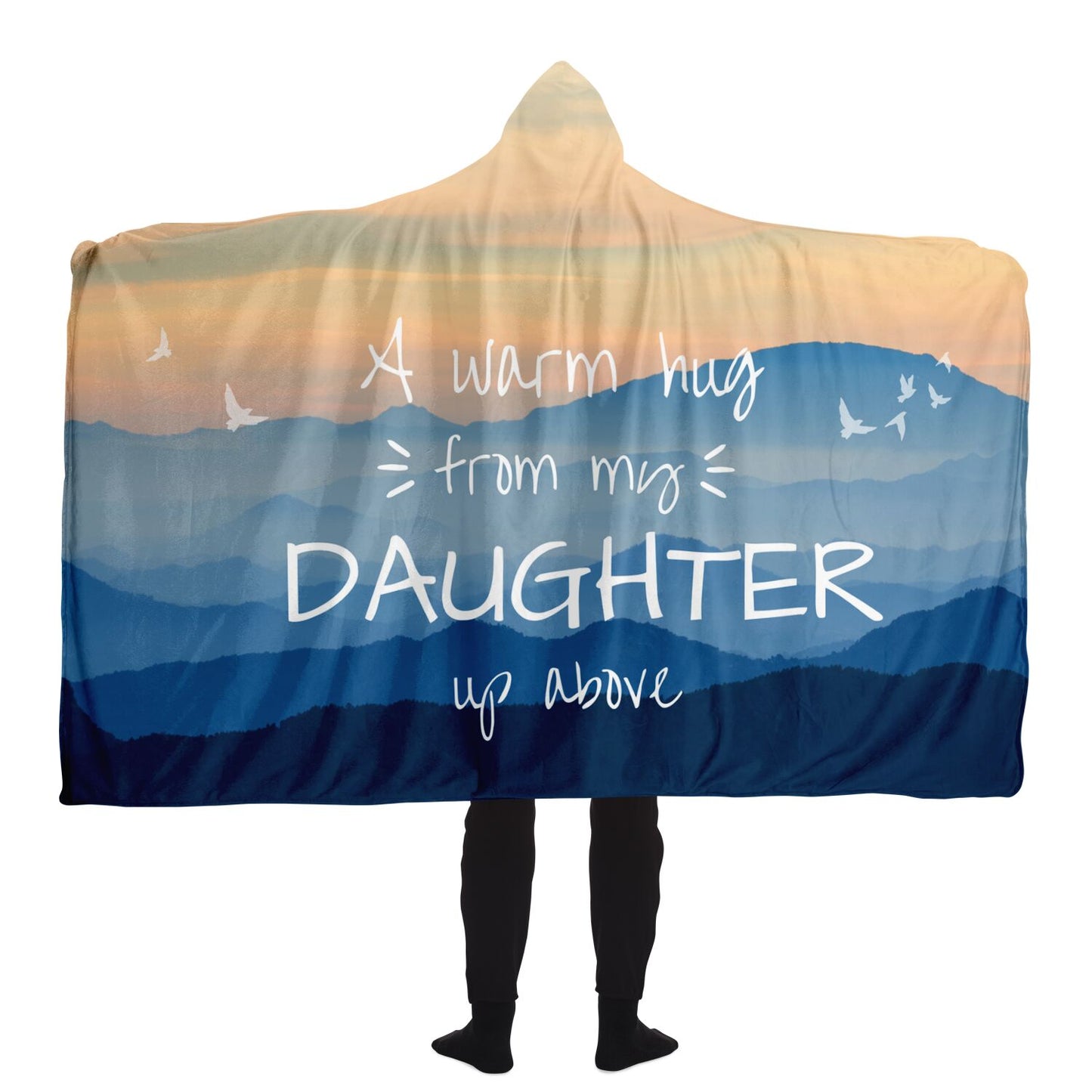 A Warm Hug (Daughter) | Hooded Blanket