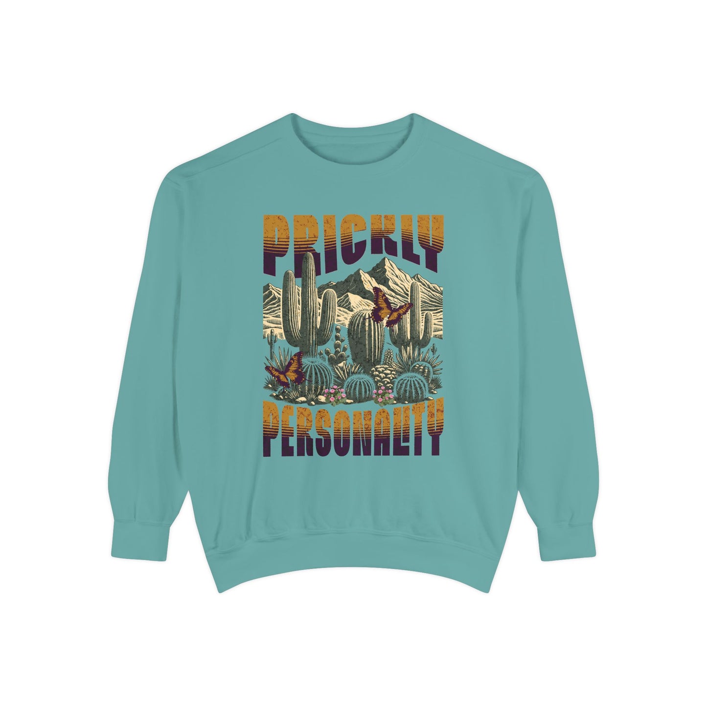 Prickly Personality | Comfort Colors Crewneck Sweatshirt