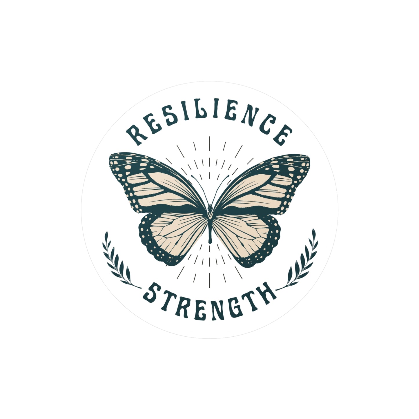 Resilience, Strength | Vinyl Sticker