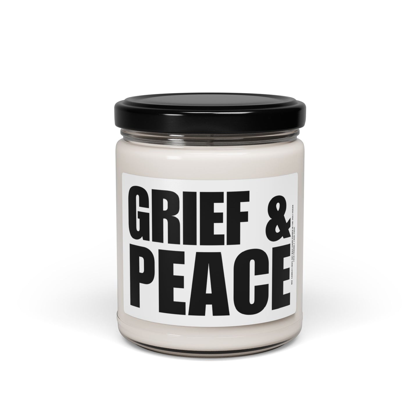 Grief & Peace | 9oz Scented Soy Candle