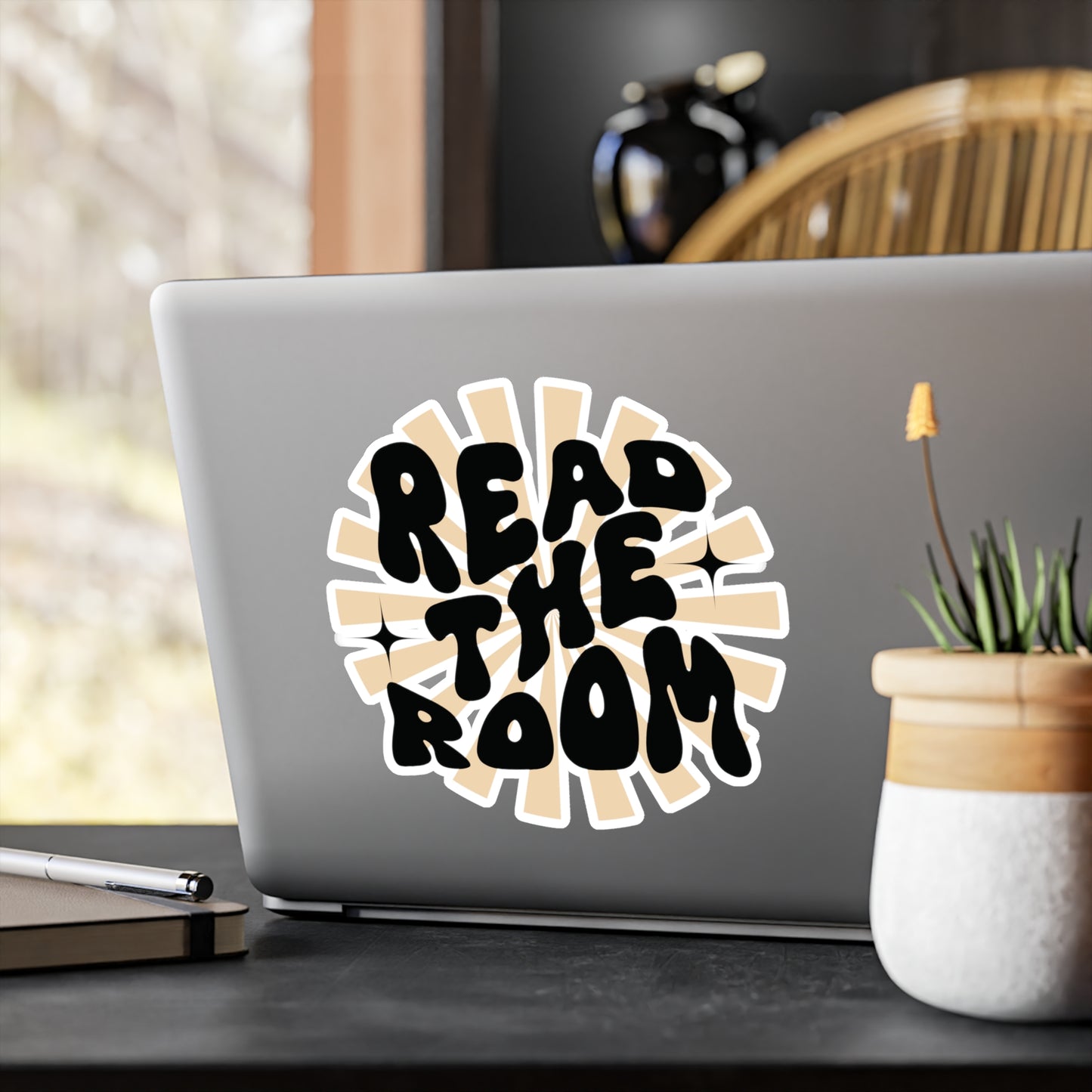 Read The Room Retro | Vinyl Sticker