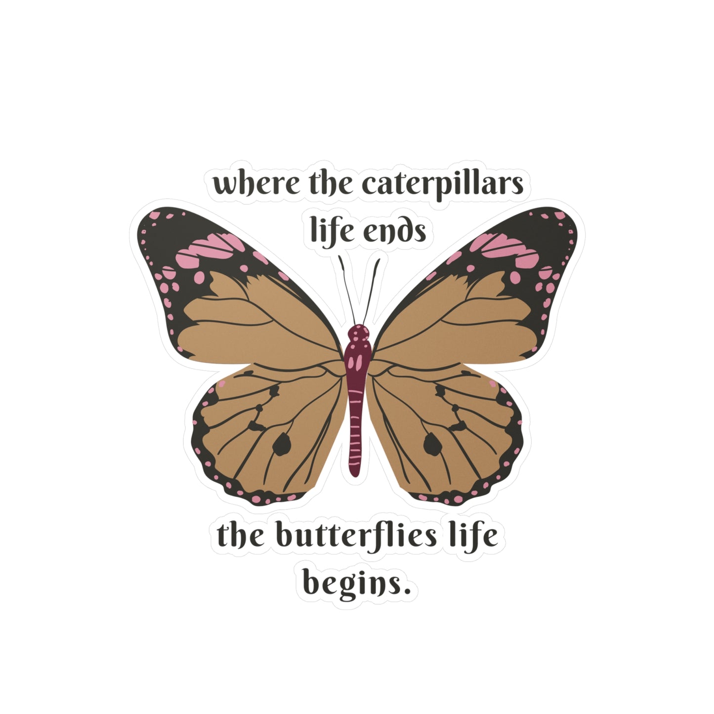 Butterflies Life | Vinyl Sticker