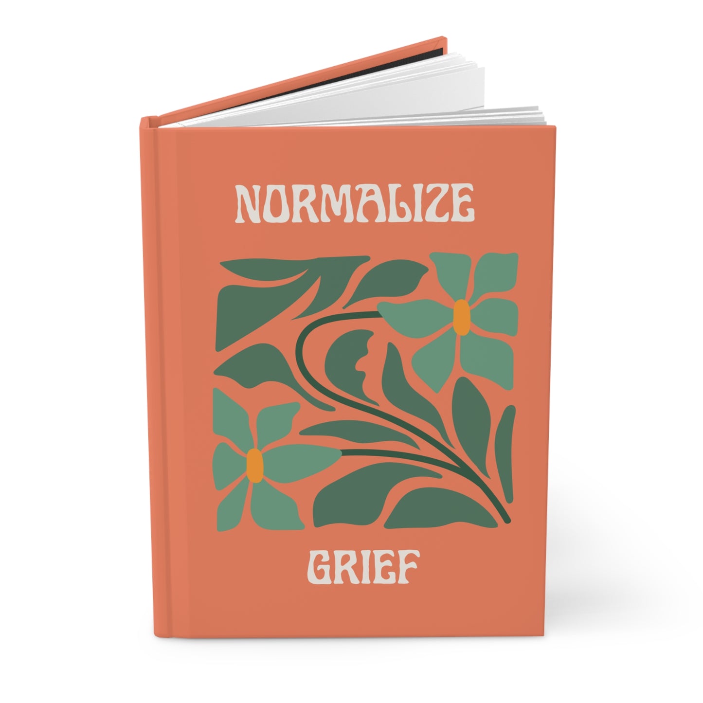 Normalize Grief | Hardcover Journal