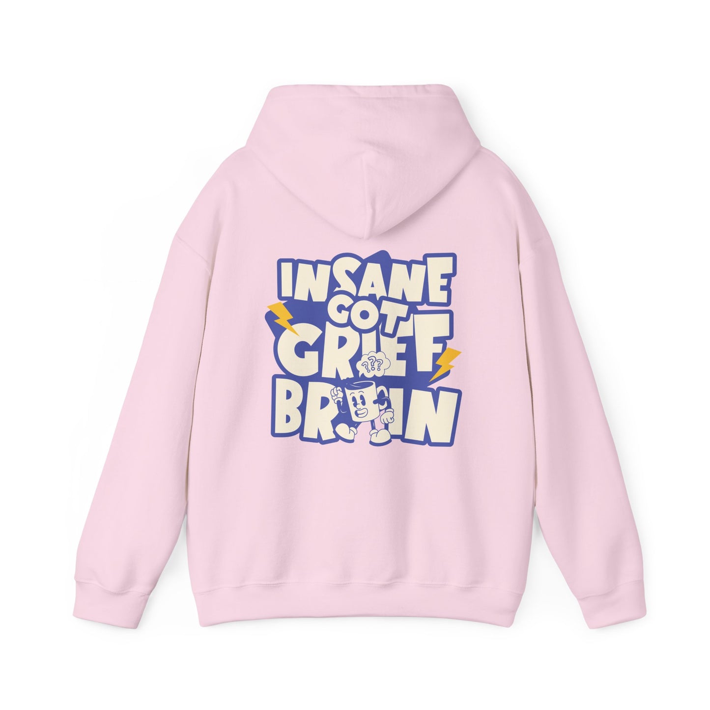 Grief Brain (Blue Text) |  Hoodie