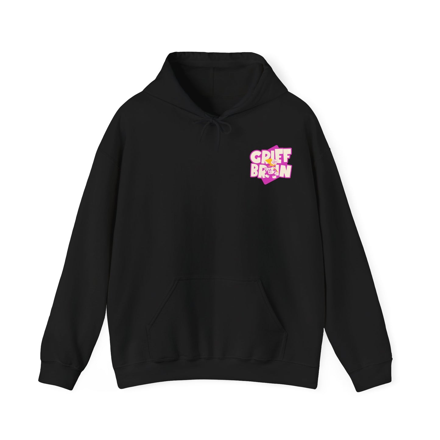 Grief Brain (Pink Text) |  Hoodie
