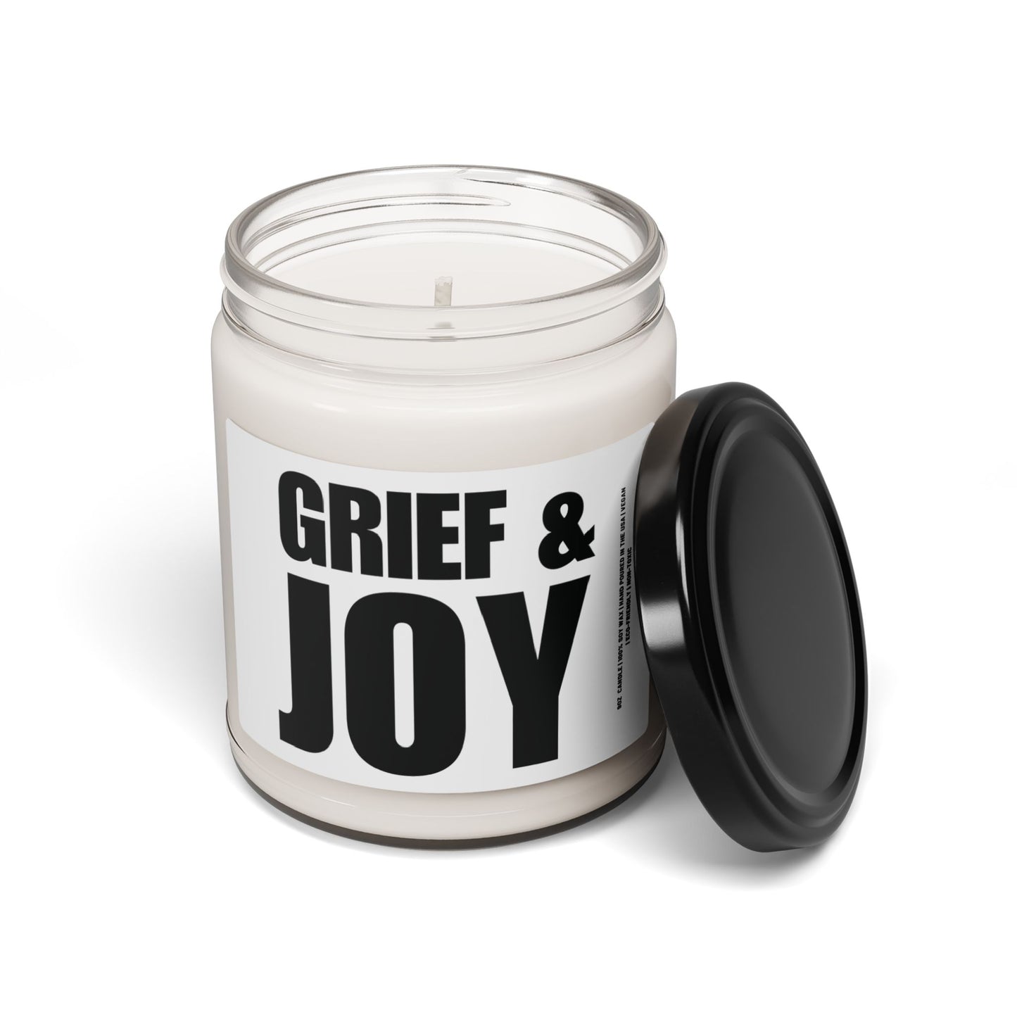 Grief & Joy | 9 oz Scented Soy Candle