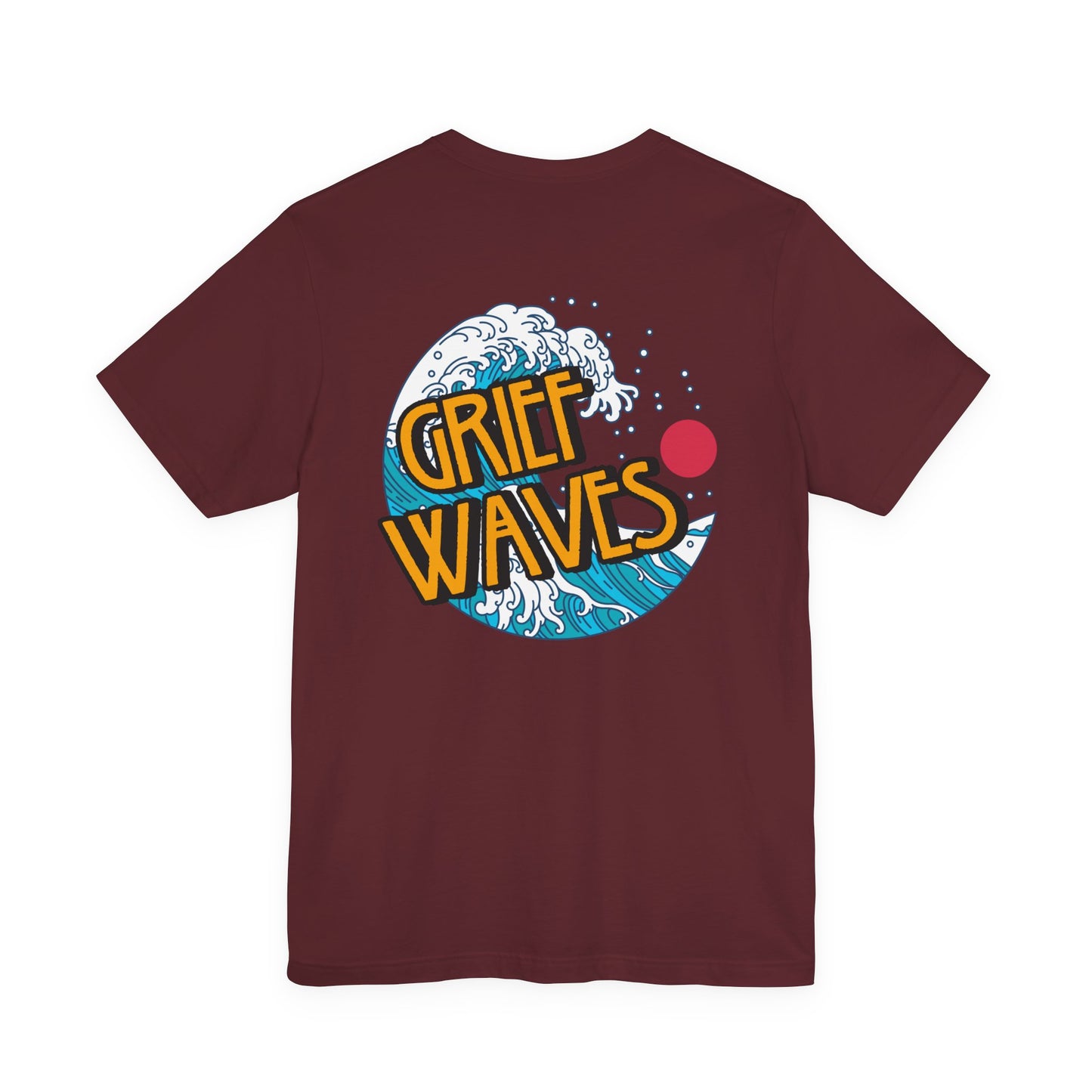 Grief Waves | (Front & Back) T Shirt