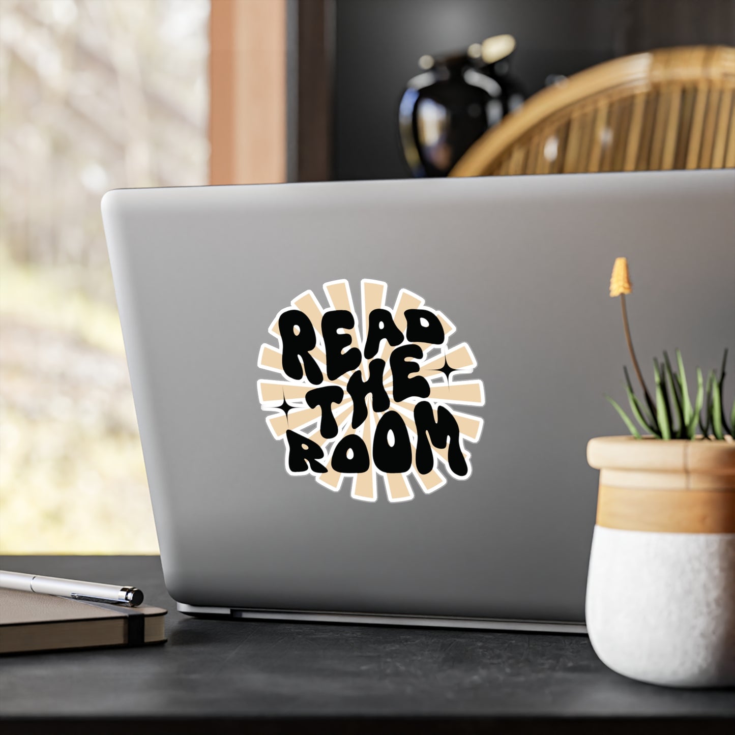 Read The Room Retro | Vinyl Sticker