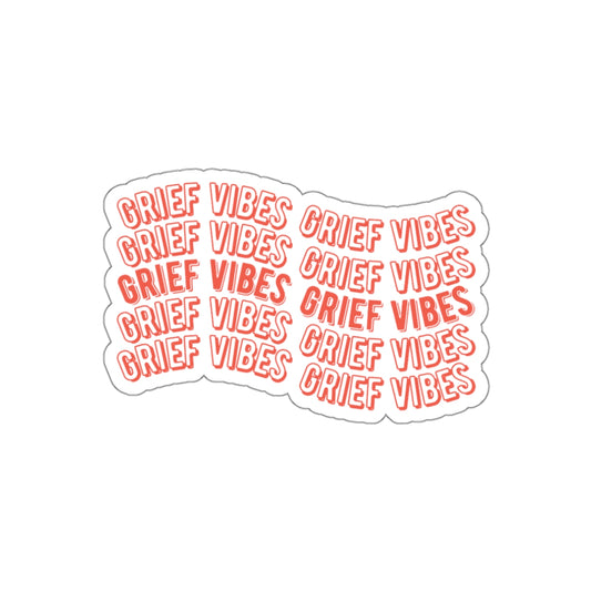 Grief Waves | Die-Cut Stickers