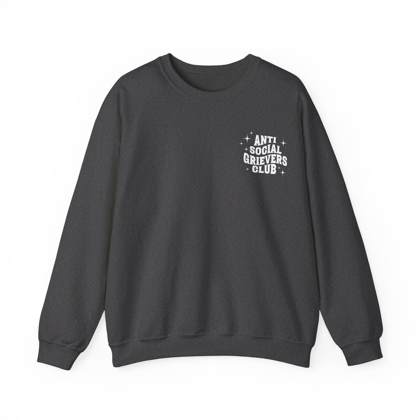 Anti Social Grievers Club | (Front & Back) Crewneck