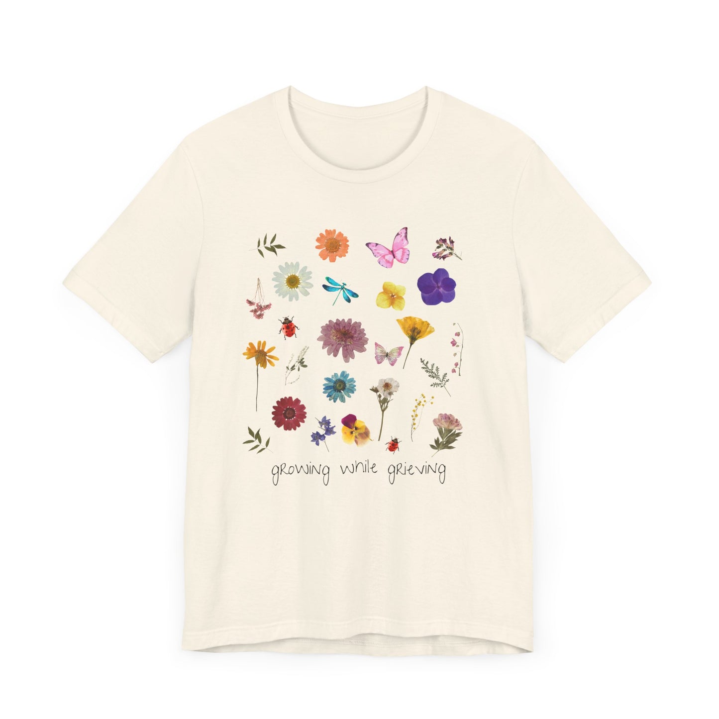 Growing While Grieving Botanical | T Shirt