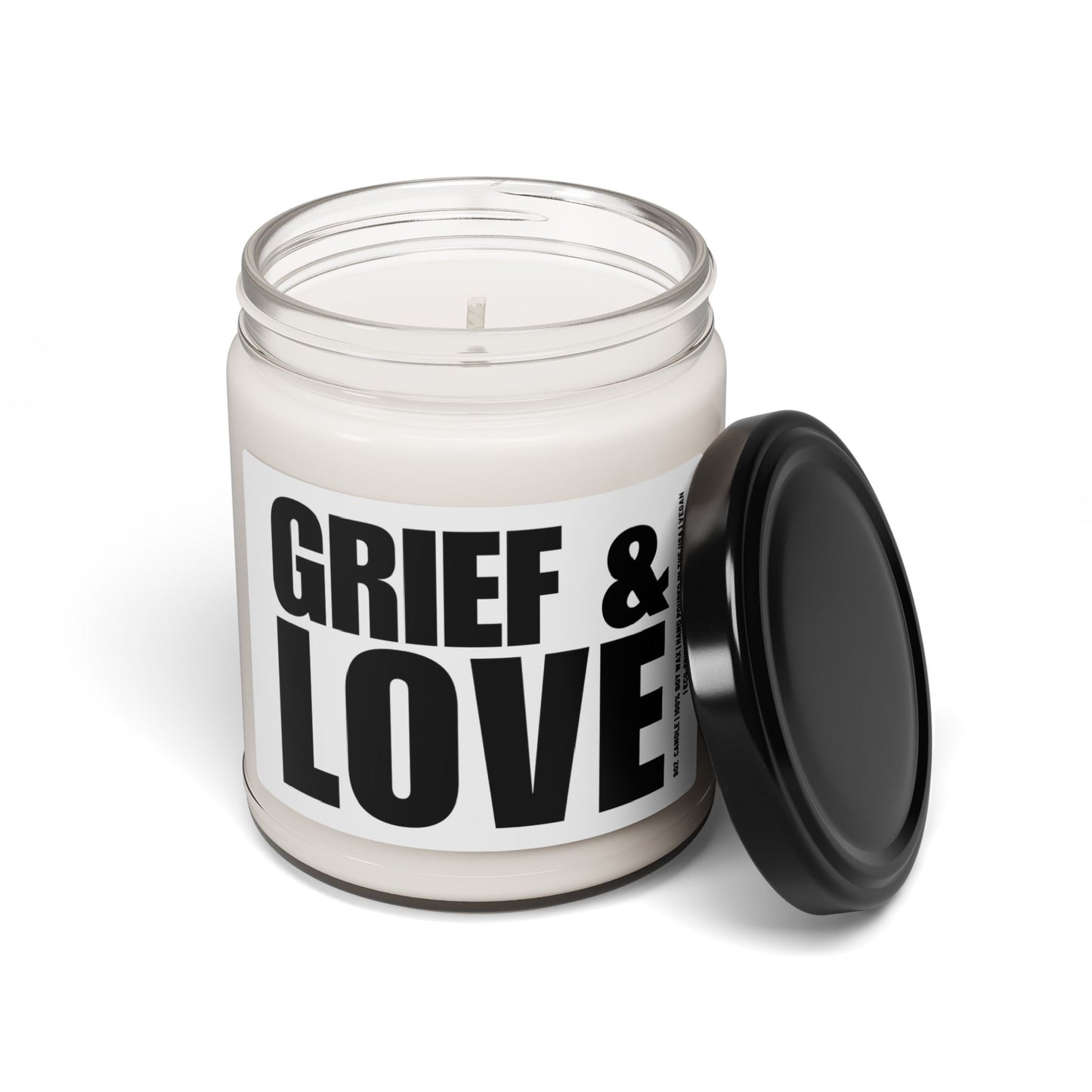 Grief & Love | 9 oz Scented Soy Candle