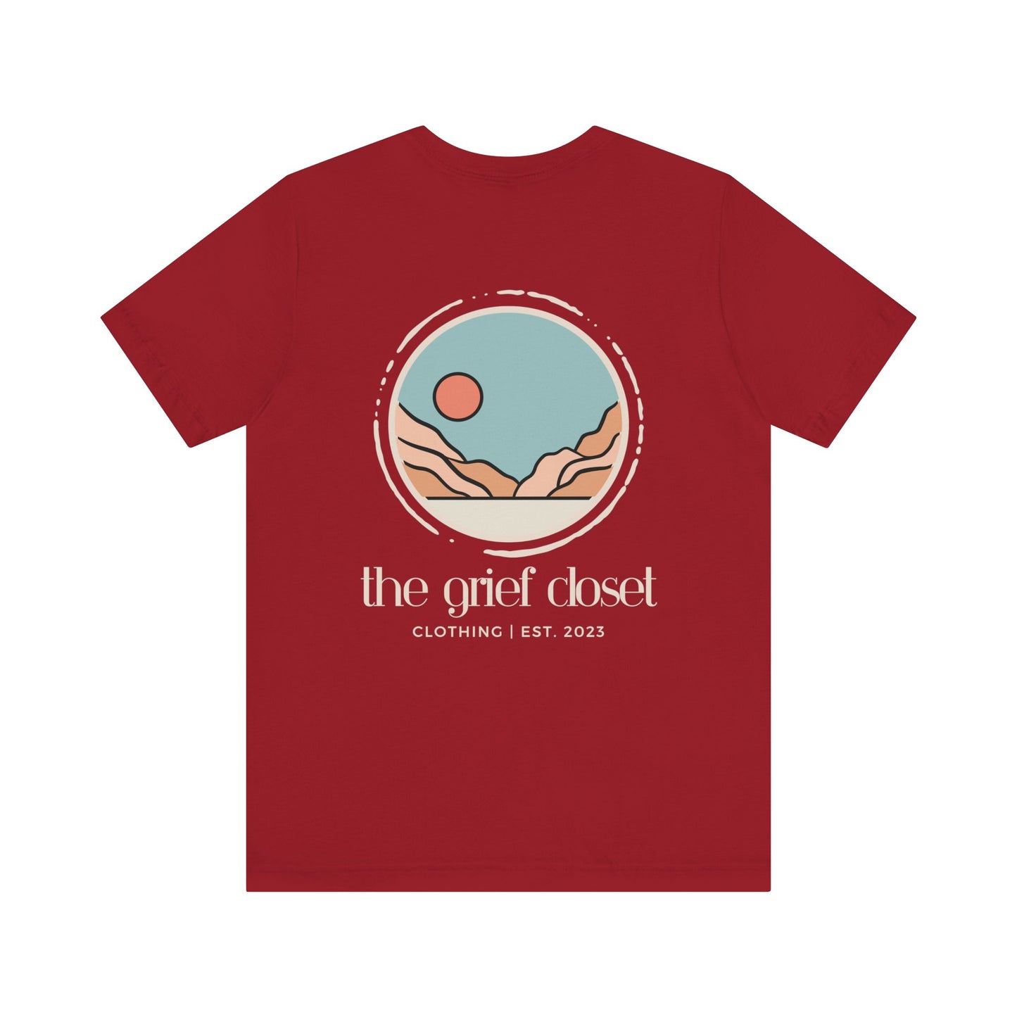 The Grief Closet Logo Front & Back | T Shirt