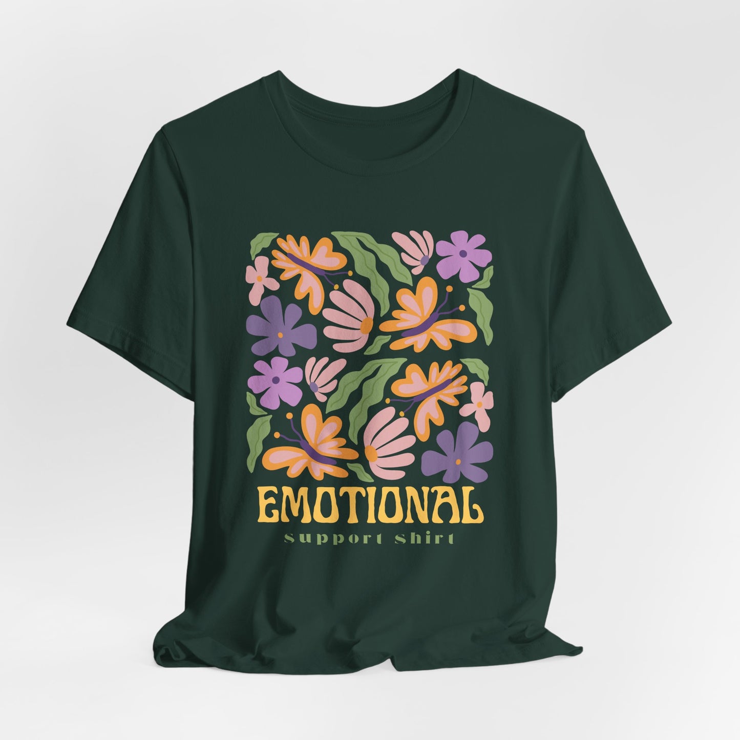 Emotional Support Shirt (Floral) | T Shirt