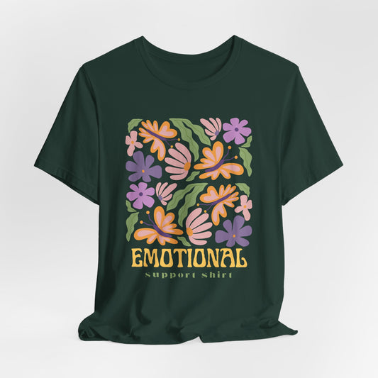 Emotional Support Shirt (Floral) | T Shirt