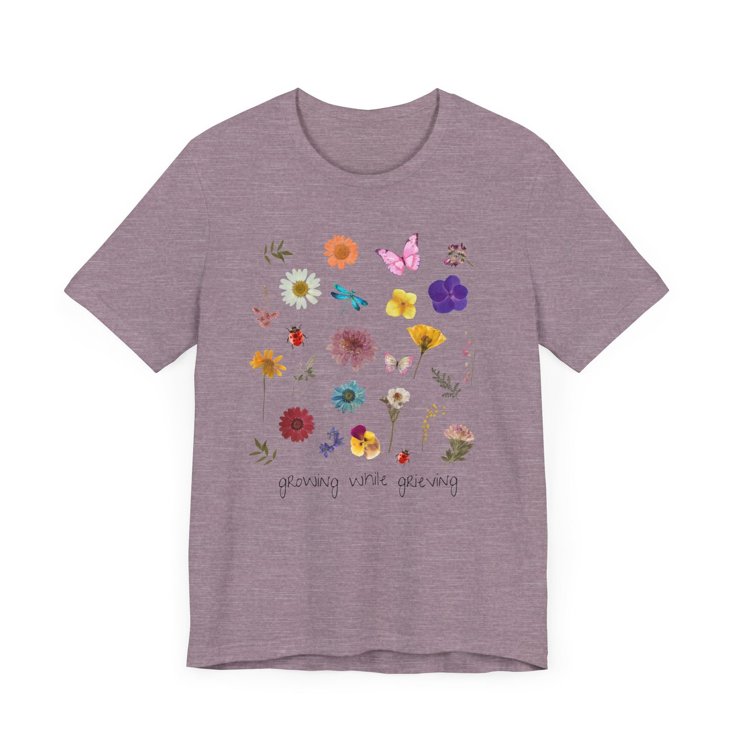 Growing While Grieving Botanical | T Shirt