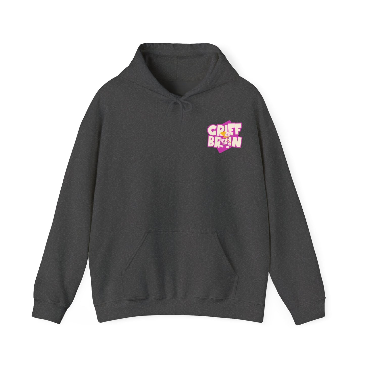 Grief Brain (Pink Text) |  Hoodie