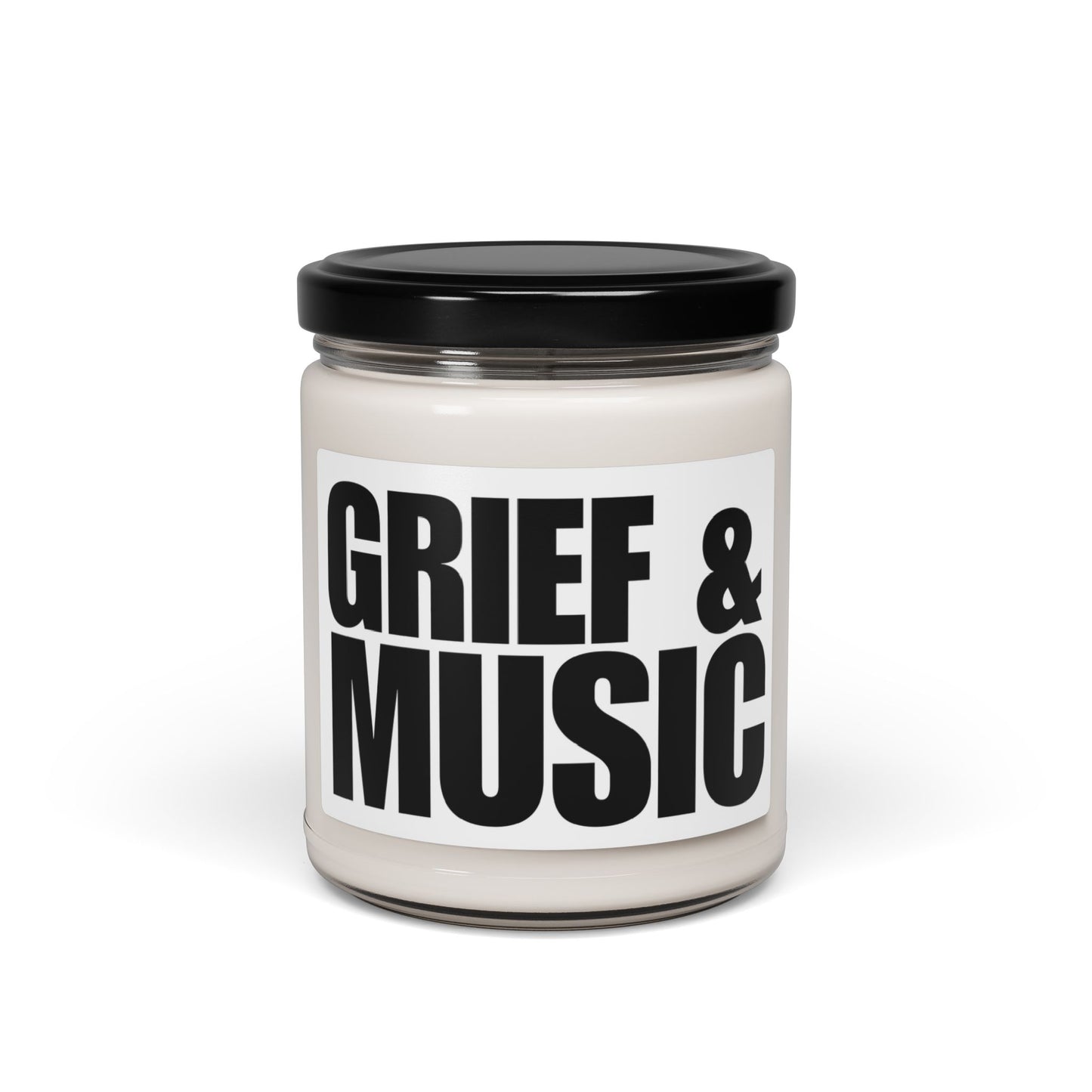 Grief & Music | 9 oz Scented Soy Candle