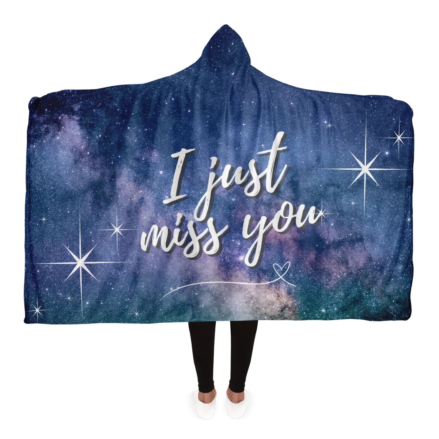 I Just Miss You | Hooded Blanket